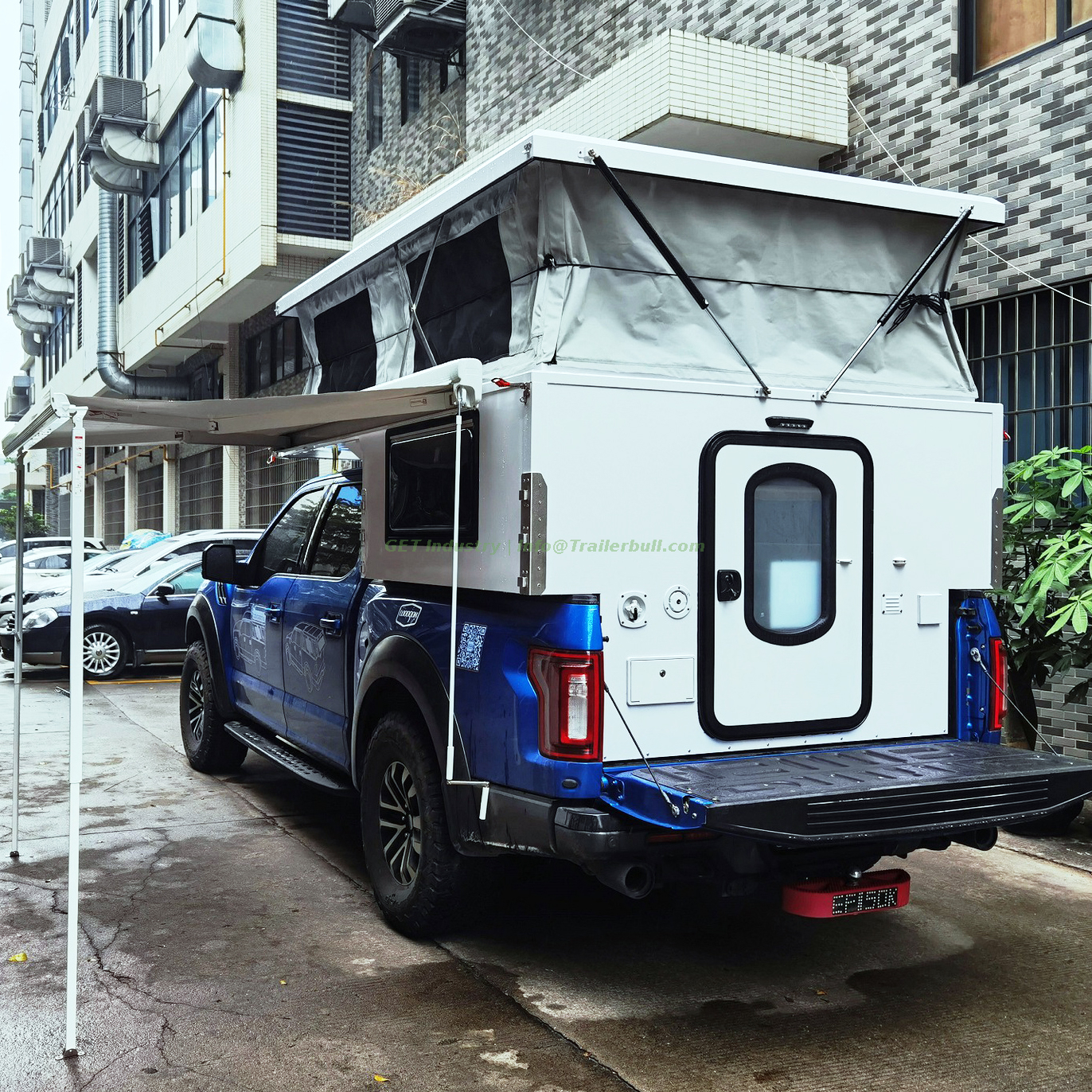 Glisser dans la boîte de camping-car de camion pour les remorques de caravane pop-up de camping d'alcôve de ramassage