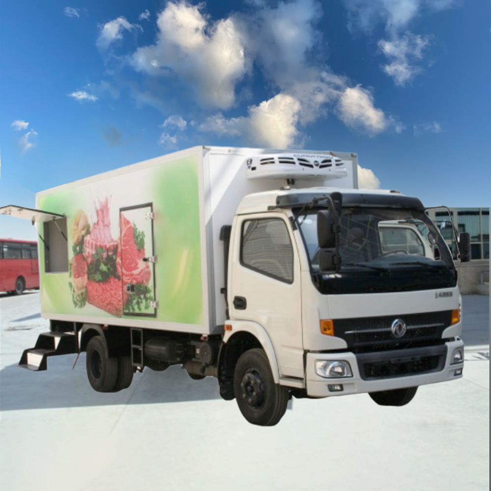 Corps de camion de port mobile de vente de viande de 16 pieds